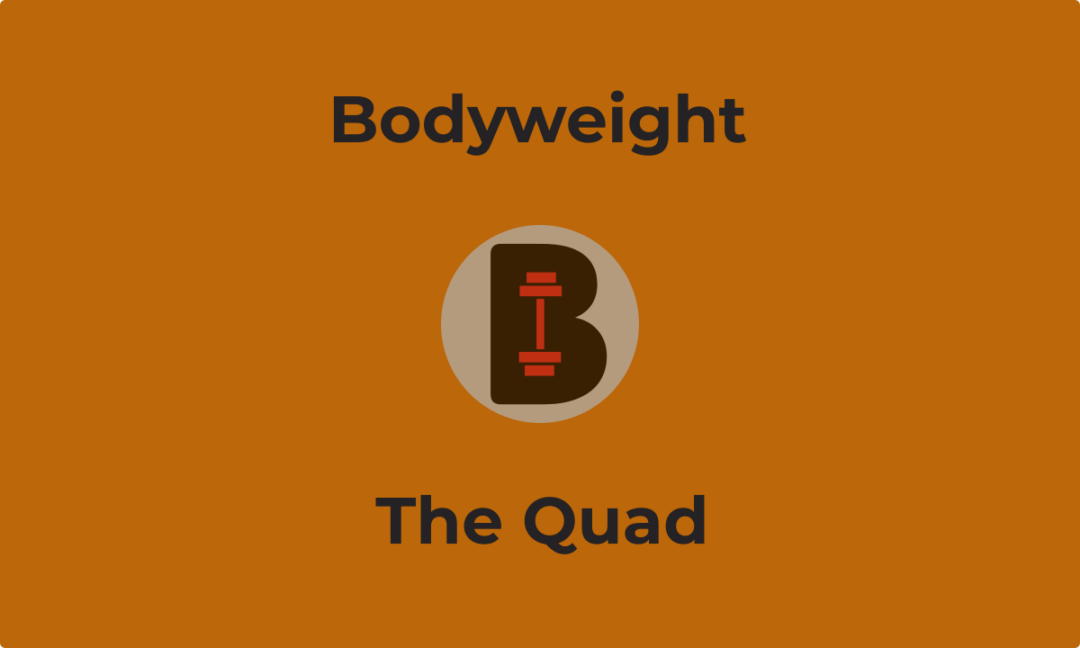 The Quad – 20 minute workout