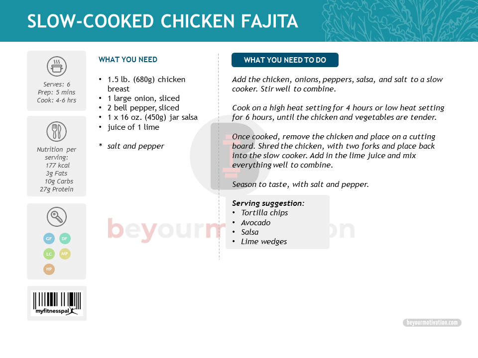 Chicken Fajita recipe