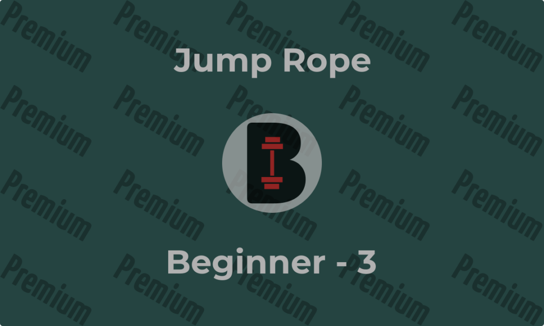 Jump Rope – Beginner 3