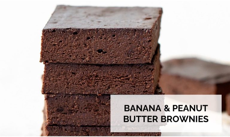 Banana and Peanut Butter Brownie recipe